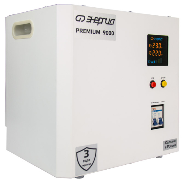 Стабилизатор напряжения Энергия Premium Light 9000