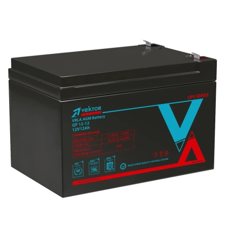 Аккумулятор Vektor Plus GP 12-12