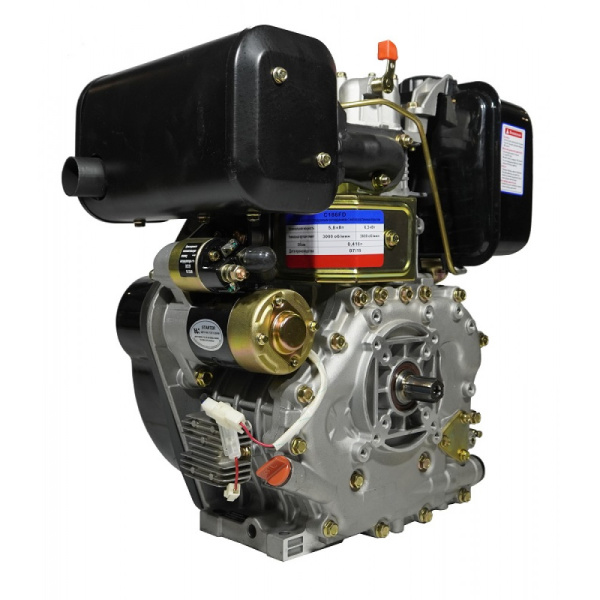 Дизельный двигатель Lifan Diesel 186FD D25 6A шлицевой вал Дизельный двигатель Lifan Diesel 186FD D25 6A шлицевой вал