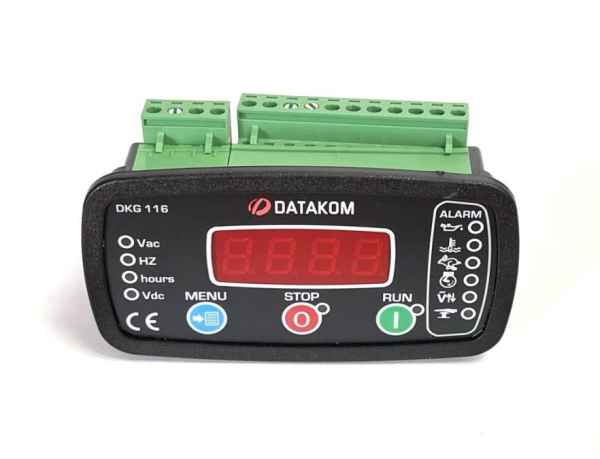 Контроллер ручного и удаленного запуска генератора Datakom DKG-116 12V Контроллер ручного и удаленного запуска генератора Datakom DKG-116 12V