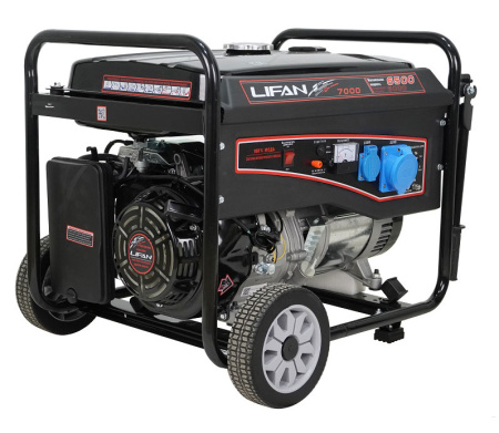 Бензиновый генератор Lifan 6 GF-3 (LF7000)