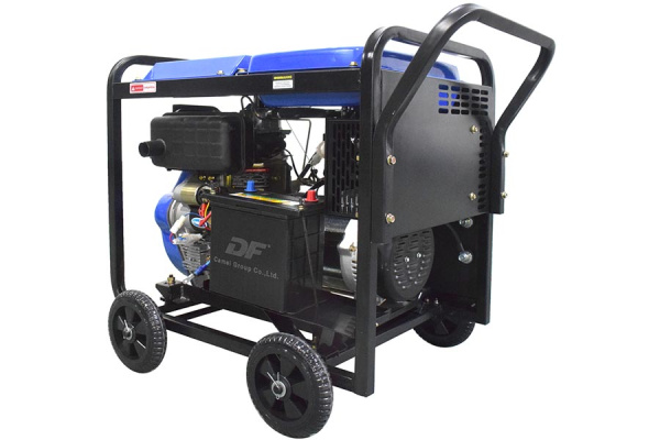 Дизельный генератор ТСС DGW 6.0/200ED-R3 сварочный инверторный