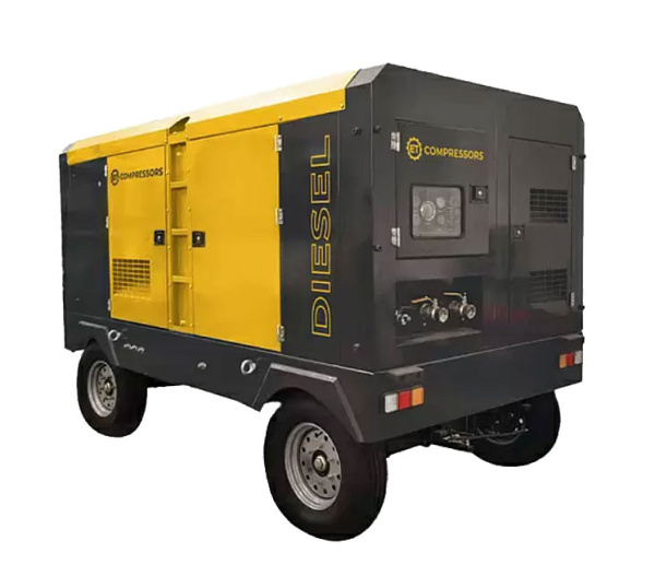 Дизельный компрессор ET-Compressors ET SD-920T-10 на шасси