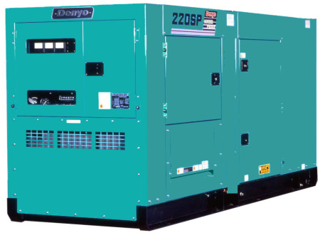 Дизельный генератор Denyo DCA-220SPK3