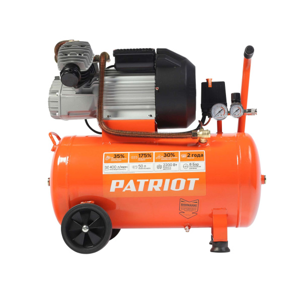 Поршневой масляный компрессор Patriot VX 50-402 Поршневой масляный компрессор Patriot VX 50-402