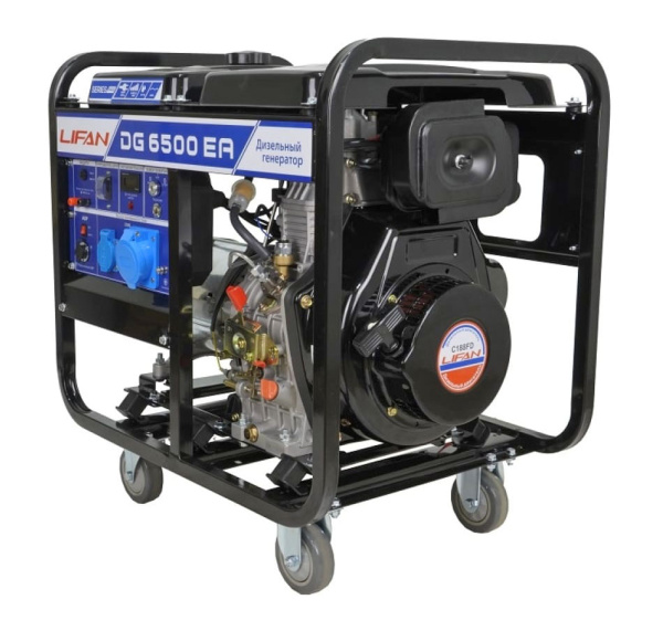 Дизельный генератор Lifan DG6500EA Дизельный генератор Lifan DG6500EA