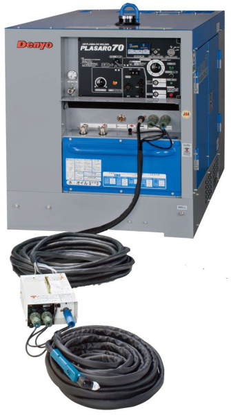 Сварочный агрегат + плазменный резак Denyo PCX-70LS