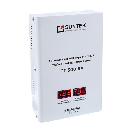 Стабилизатор напряжения SUNTEK HiTech&GAS 500 ВА