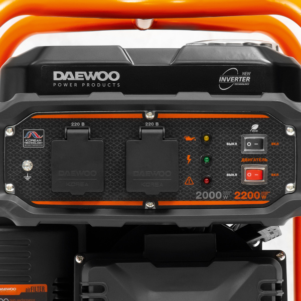 Инверторный генератор Daewoo GDA 2600i