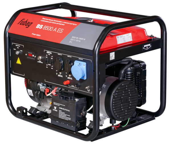 Бензиновый генератор Fubag BS 8500 A ES Бензиновый генератор Fubag BS 8500 A ES