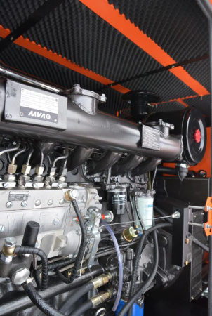 Дизельный генератор в шумозащитном кожухе MVAE АД-100-400-АРК