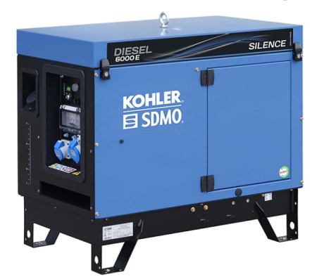 Дизельный генератор SDMO DIESEL 6000 A SILENCE AVR C5