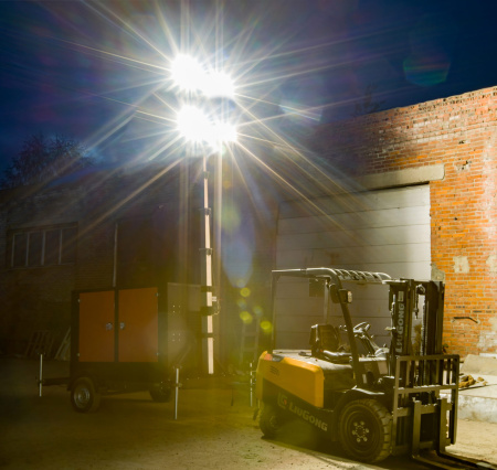 Передвижная осветительная установка «Прометей» ПОУ 9Л 4х1000МГЛ 12ДГ