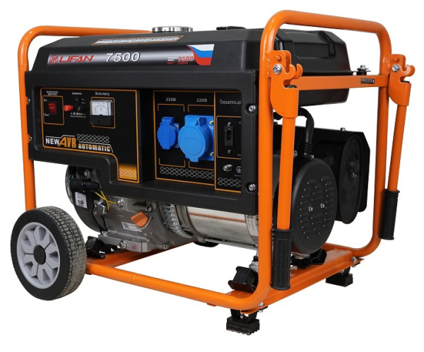 Бензиновый генератор Lifan 7 GF-6 (7500)
