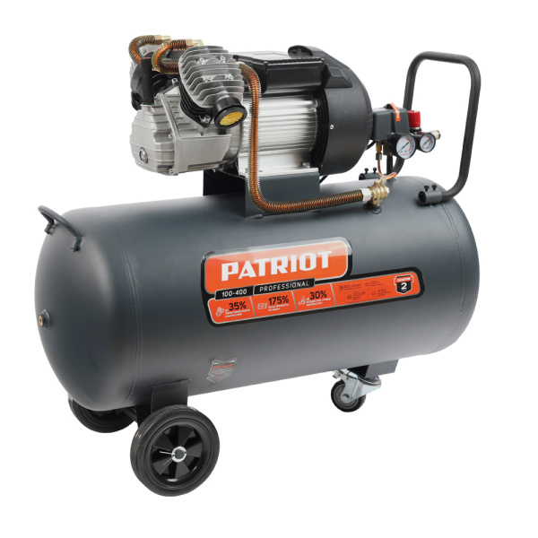 Поршневой масляный компрессор Patriot Professional 100-400 Поршневой масляный компрессор Patriot Professional 100-400