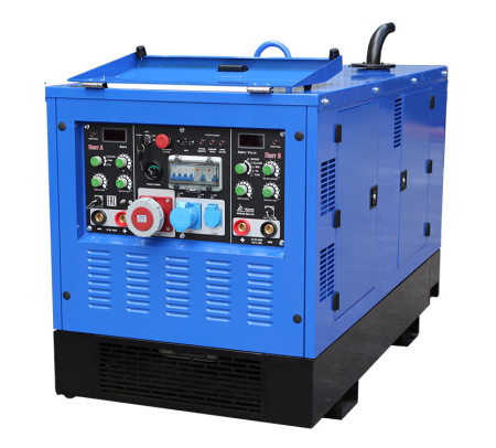 Дизельный генератор ТСС DUAL DCW-480ESW сварочный двухпостовой