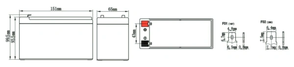 Аккумулятор Vektor Energy GP 12-7.2S