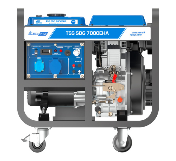 Дизельный генератор TSS SDG 7000EHA