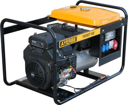 Портативный бензиновый генератор Ayerbe AY16000TKE