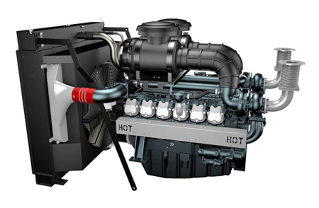 Дизельный двигатель Doosan DP222LC