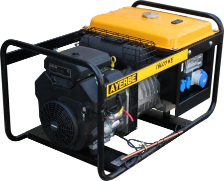 Портативный бензиновый генератор Ayerbe AY16000KE