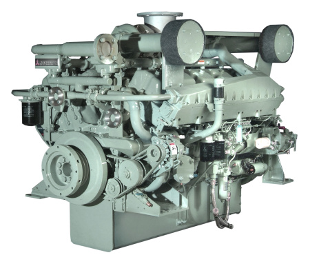 Дизельный двигатель Mitsubishi S12A2-PTA2