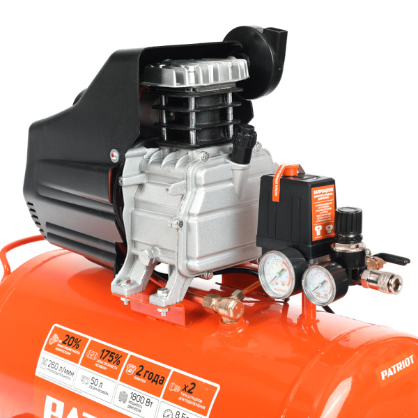 Поршневой масляный компрессор Patriot EURO 50-260 Поршневой масляный компрессор Patriot EURO 50-260