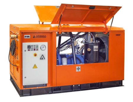 Винтовой компрессор ЗИФ СВЭ-14,0/1,0 в кожухе