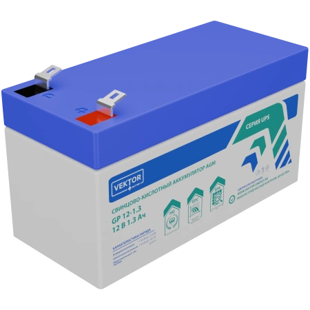 Аккумулятор Vektor Energy GP 12-1.3S