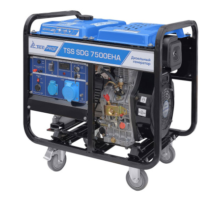 Дизельный генератор TSS SDG 7500EHA