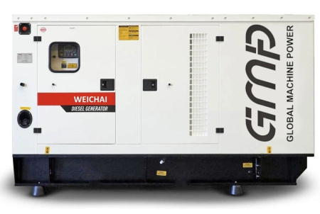 Дизельный генератор GMP 110WGC в кожухе