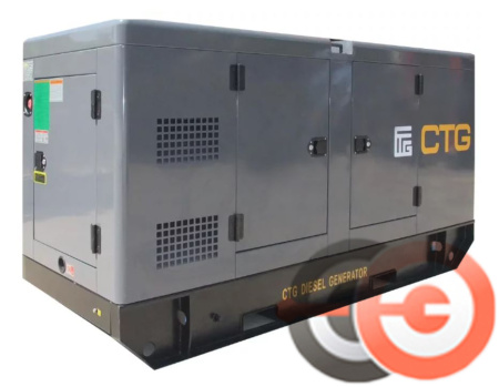 Дизельный генератор CTG AD-440RE в кожухе