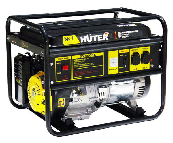 Бензиновый генератор Huter DY8000L