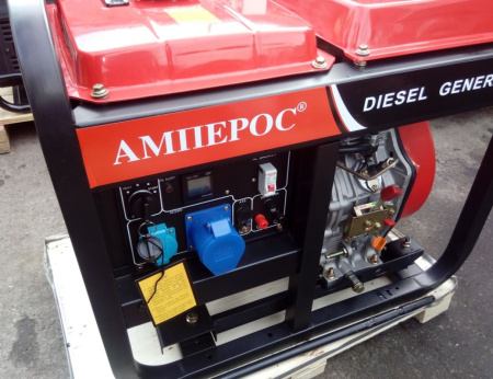 Дизельный генератор Амперос LDG10000E Дизельный генератор Амперос LDG10000E