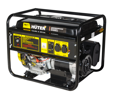 Бензиновый генератор Huter DY6500LX