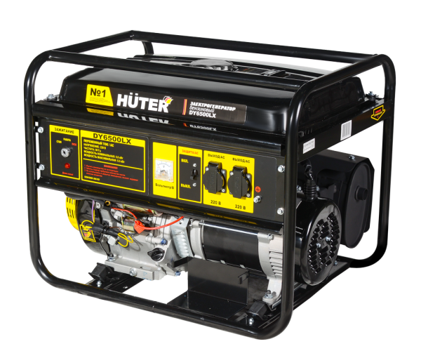 Бензиновый генератор Huter DY6500LX