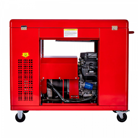 Бензиновый генератор HND GE11000XQST в шумозащитном кожухе