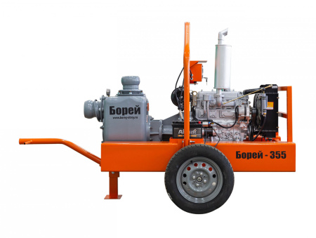 Дизельная мотопомпа Борей-355
