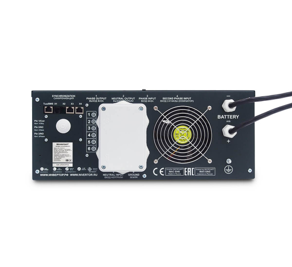 Инвертор МАП MicroArt SIN Titanator 10кВт 24В (горизонтальный, на полку)