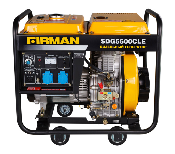 Дизельный генератор Firman SDG5500CLE