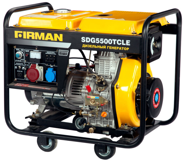 Дизельный генератор Firman SDG5500TCLE