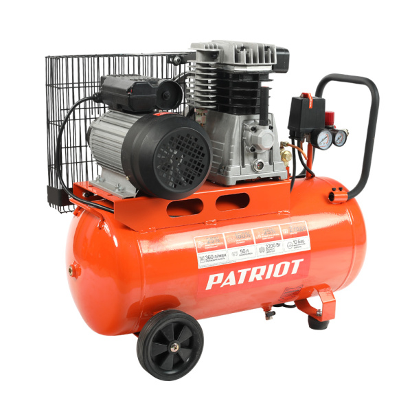 Поршневой ременной компрессор Patriot PTR 50-360 I Поршневой ременной компрессор Patriot PTR 50-360 I