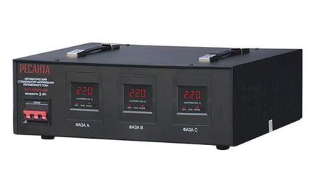 Стабилизатор напряжения Ресанта АСН-3000/3-ЭМ