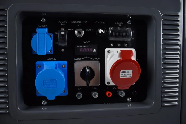 Бензиновый генератор EVOline QB 12003 E в кожухе