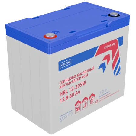 Аккумулятор Vektor Energy HRL 12-205W
