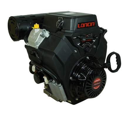 Бензиновый двигатель Loncin LC2V80FD (H type) D25 20А ручной/электрозапуск