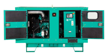 Дизельный генератор Cummins C17D5 в кожухе