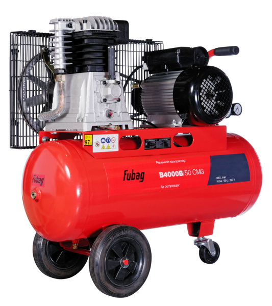 Ременной одноступенчатый компрессор Fubag B4000B/50 CM3
