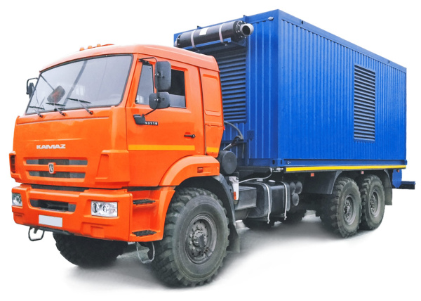 Передвижной дизельный генератор СЭТ ЭД-800 РИСЭ