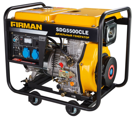 Дизельный генератор Firman SDG5500CLE